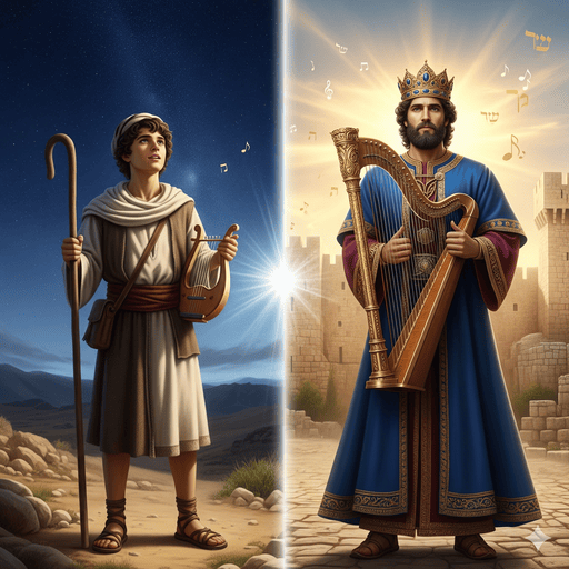 דוד המלך – מהרועה למלוכה